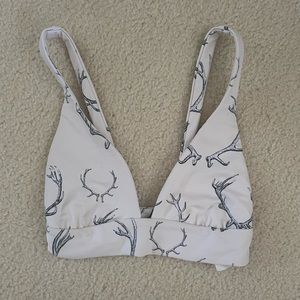 Boys and Arrows Fillis Antler Bikini Top